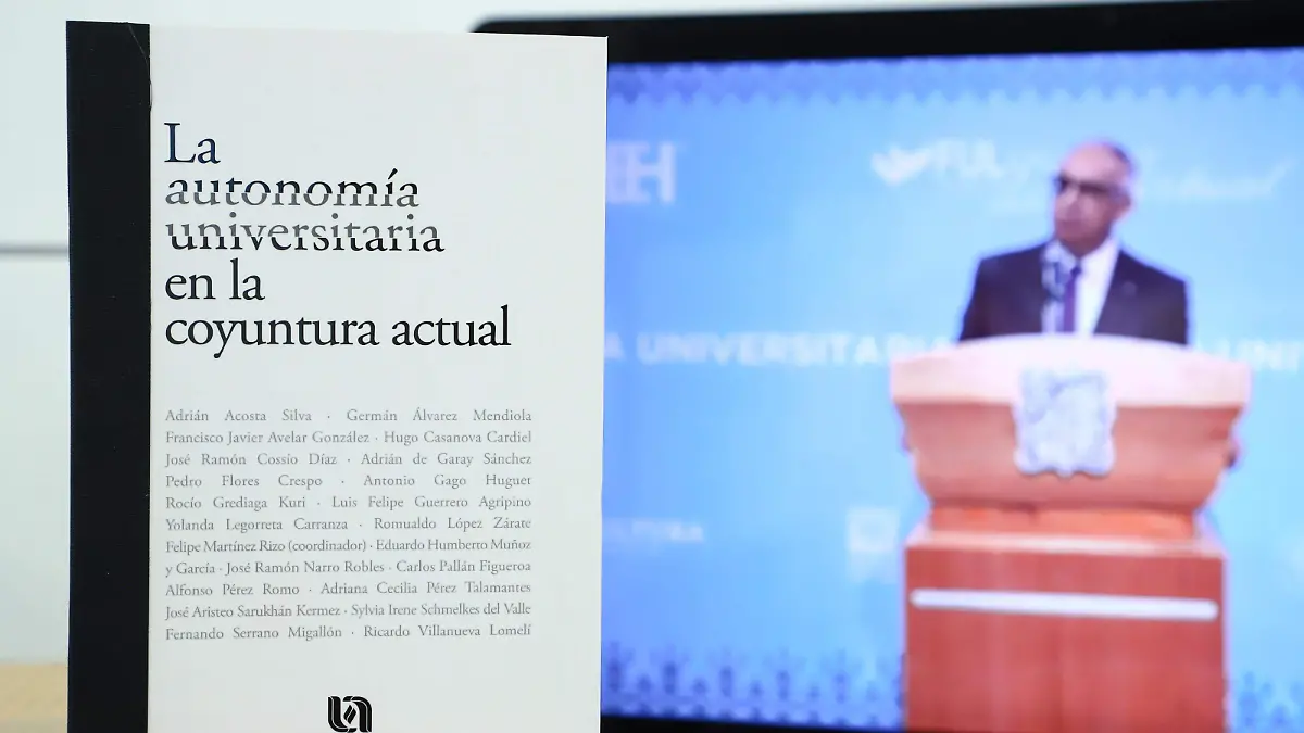 Libro 'La autonomía universitaria en la coyuntura actual'