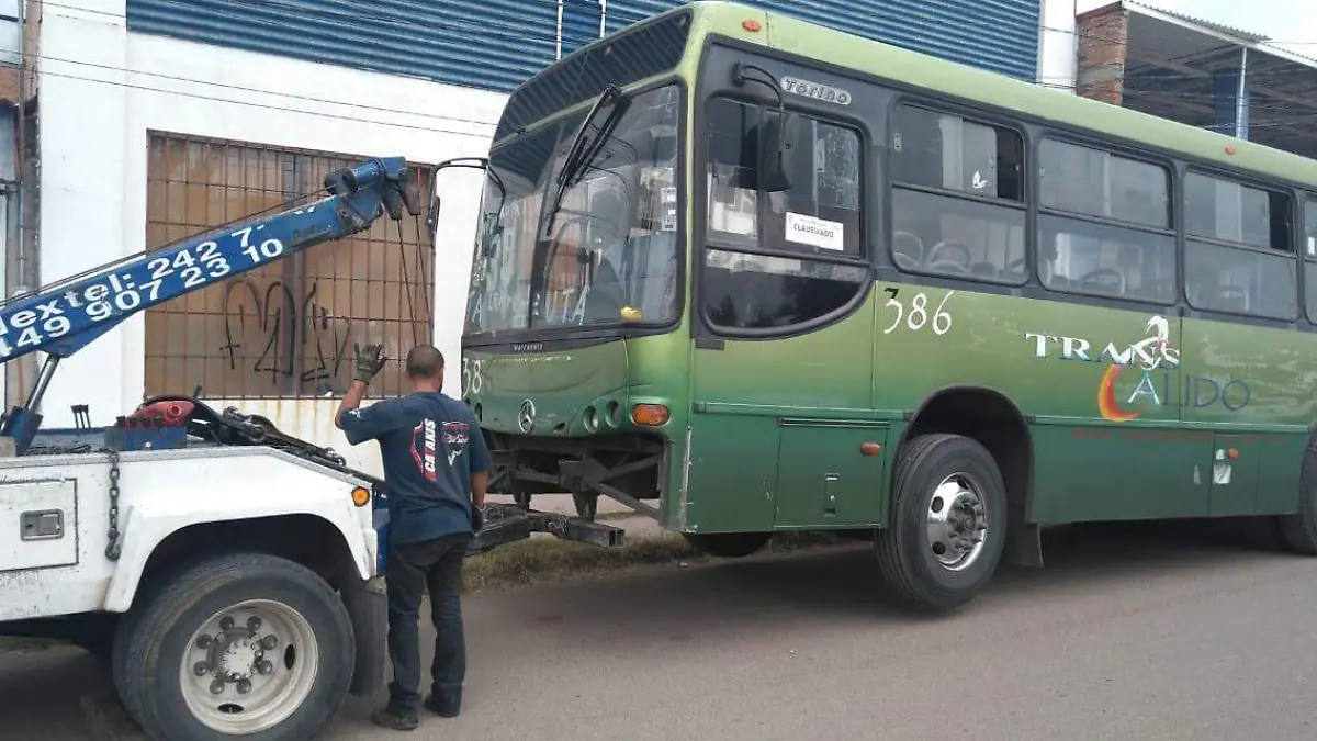 Camiones urbanos sancionados 1