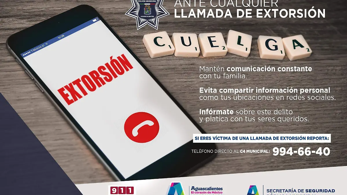 MPIO. AGS.  1095 EXTORSIONES