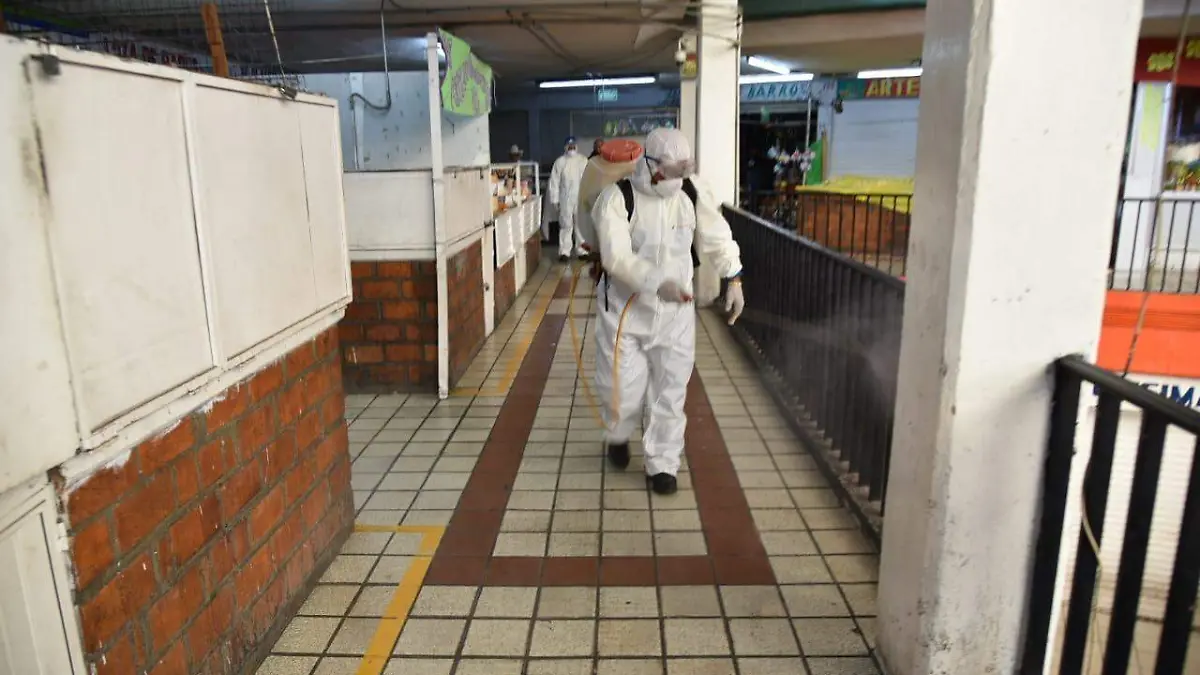 Desinfección de espacios públicos 2