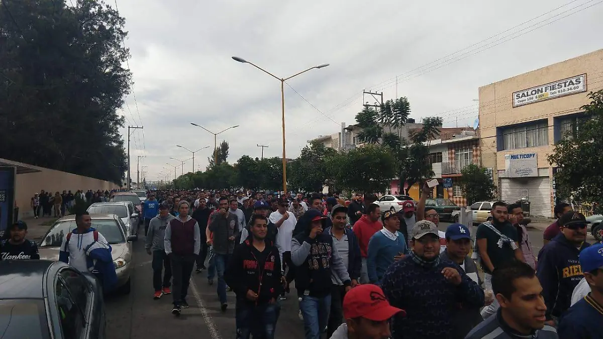 Marcha Trabajadores Nissan
