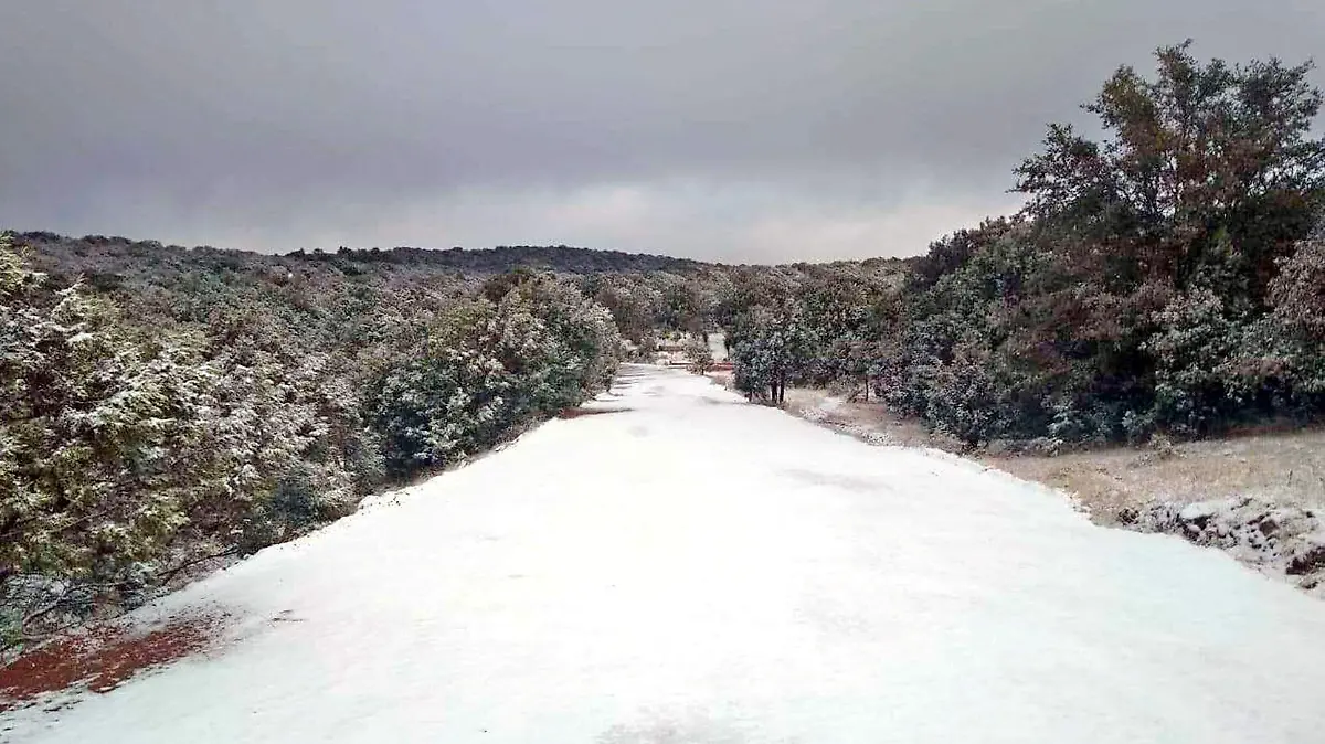 nevadas en la sierra