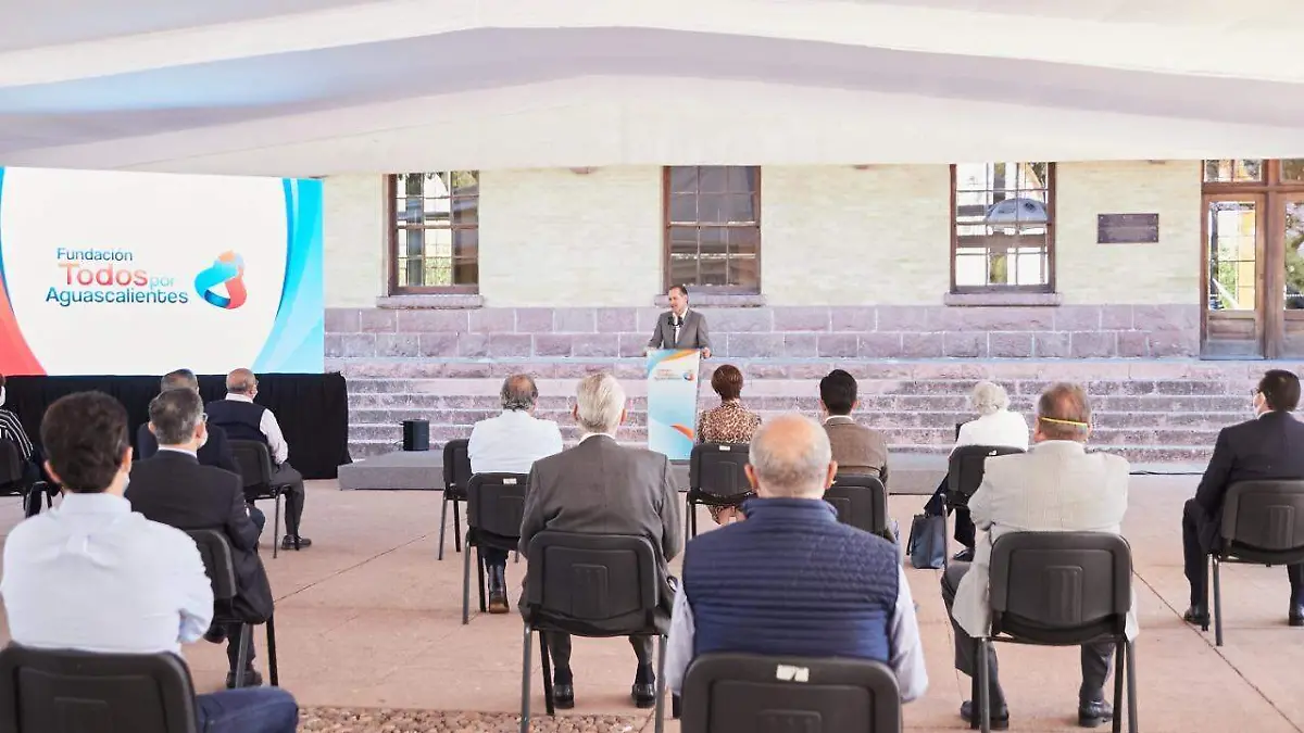 Presentación -Todos por Aguascalientes- del Gobierno del estado