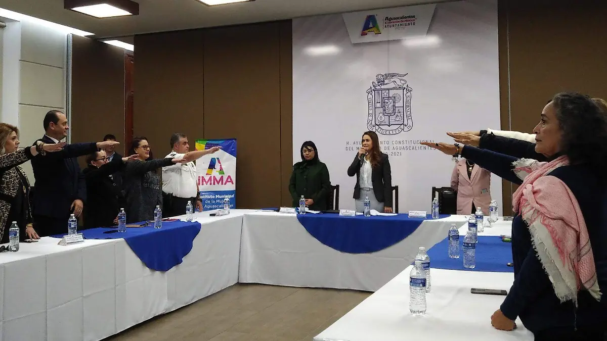 Toma de protesta Consejo Municipal de la Mujer Aguascalientes 2