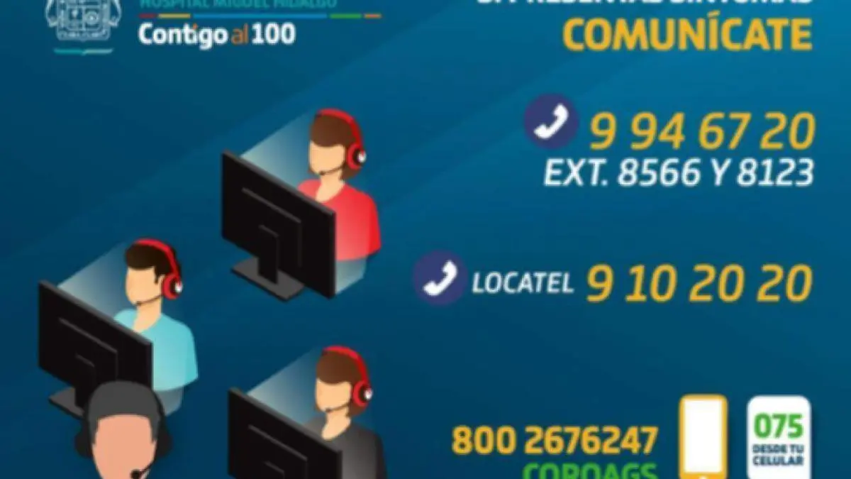 Atención de coronavirus Ags.