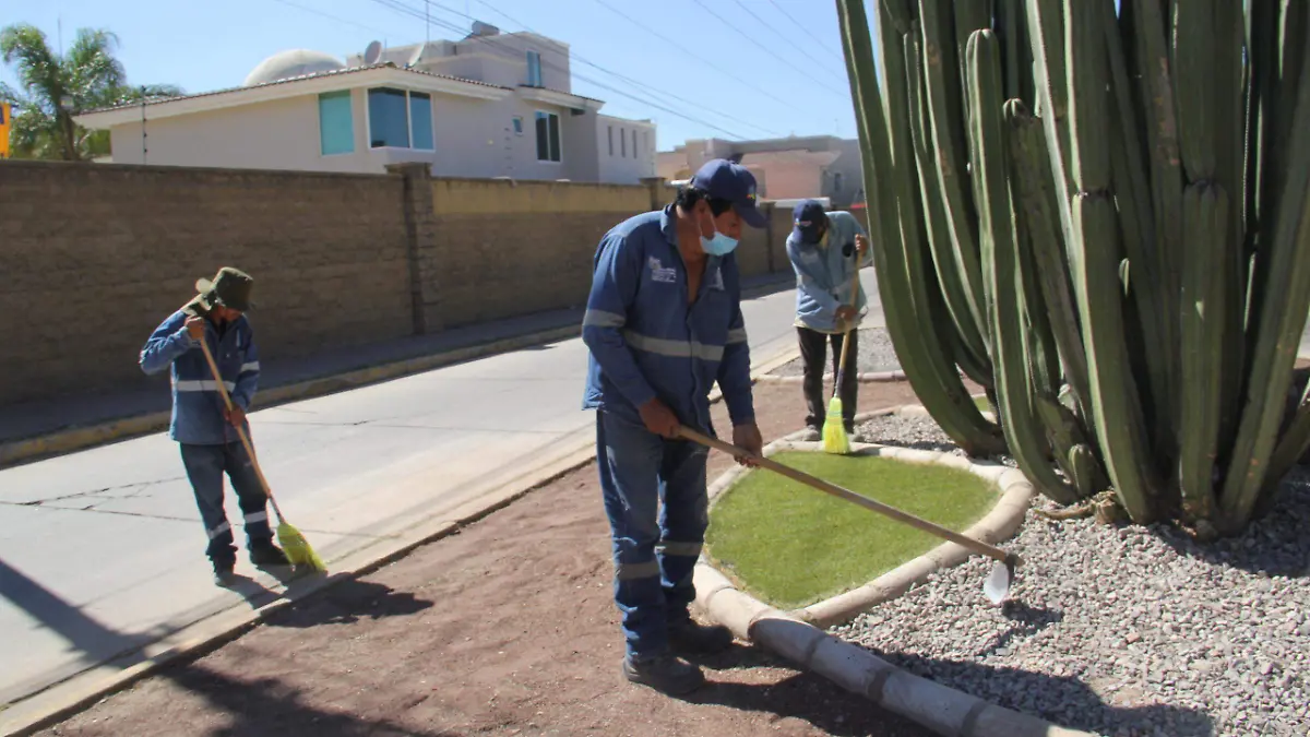 Mantenimiento en espacios públicos