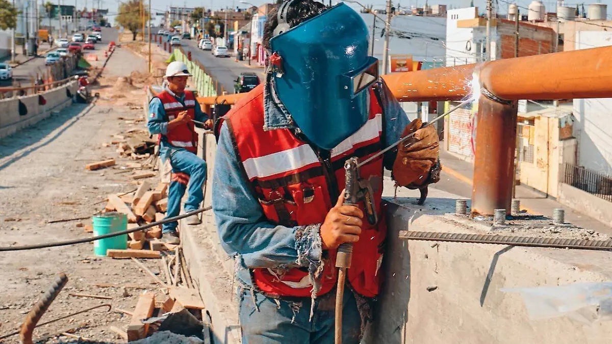 Obra pública soldadura