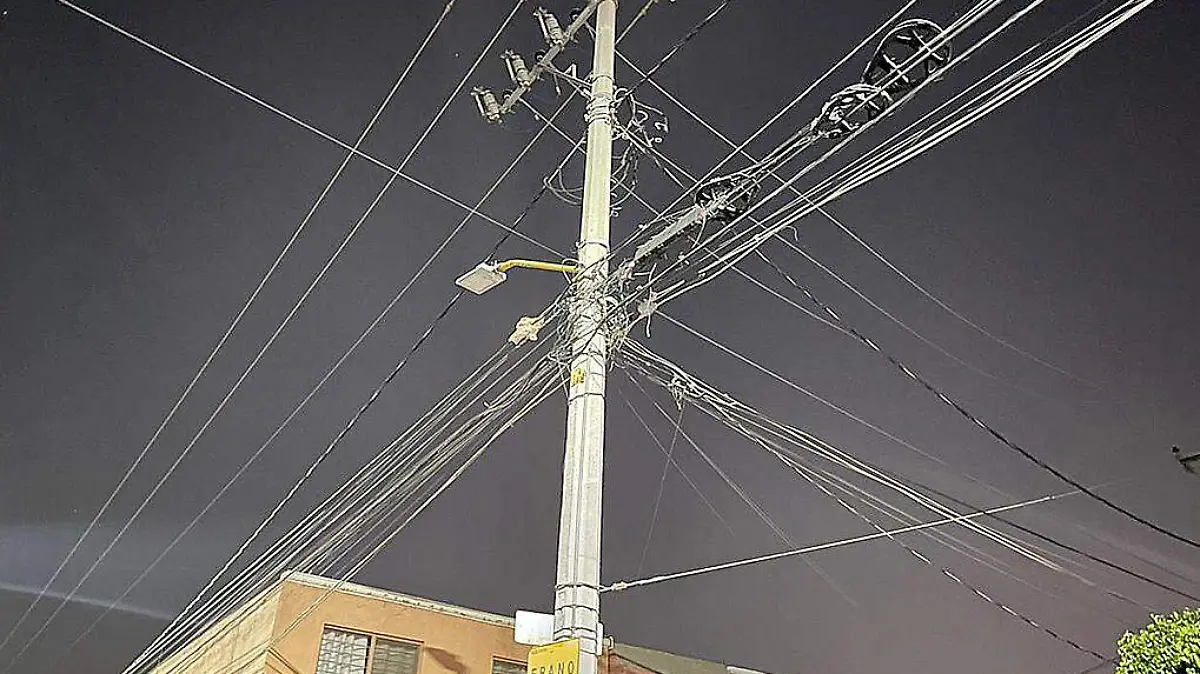 Cables de alumbrado público
