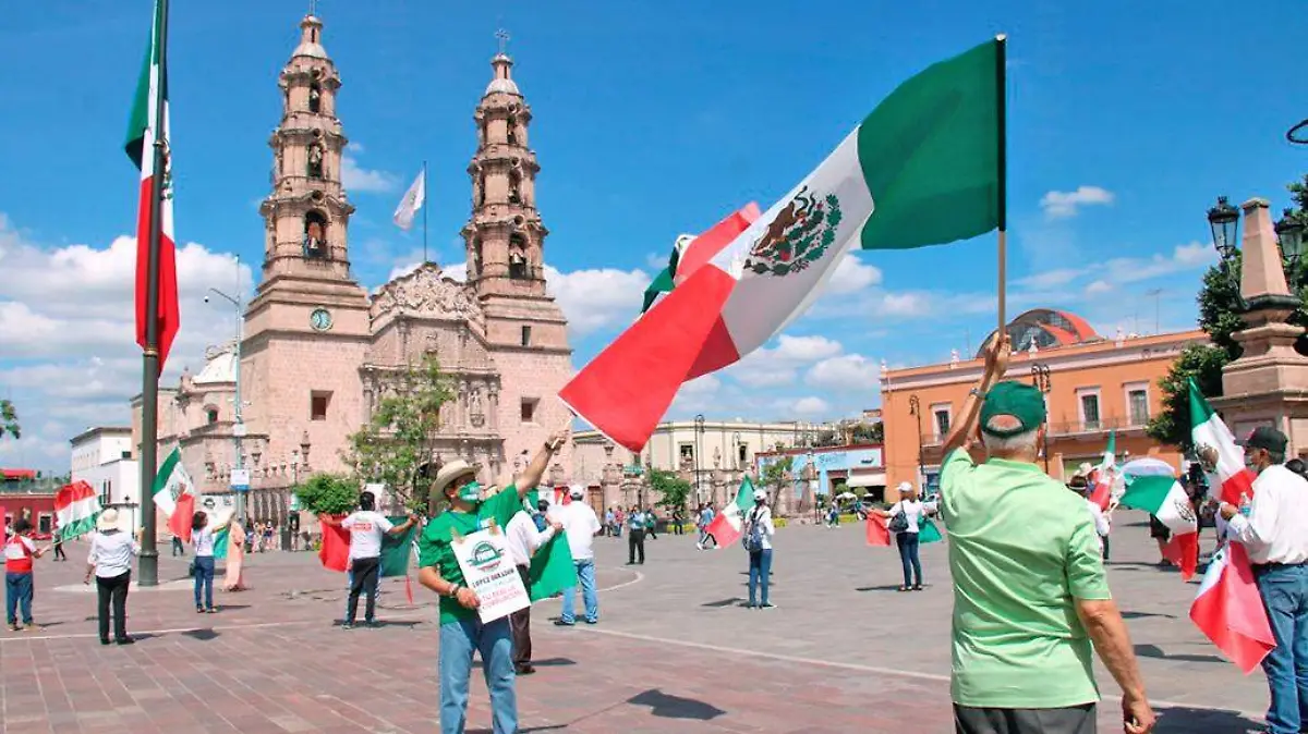 Segunda manifestacion Frena agosto 2020