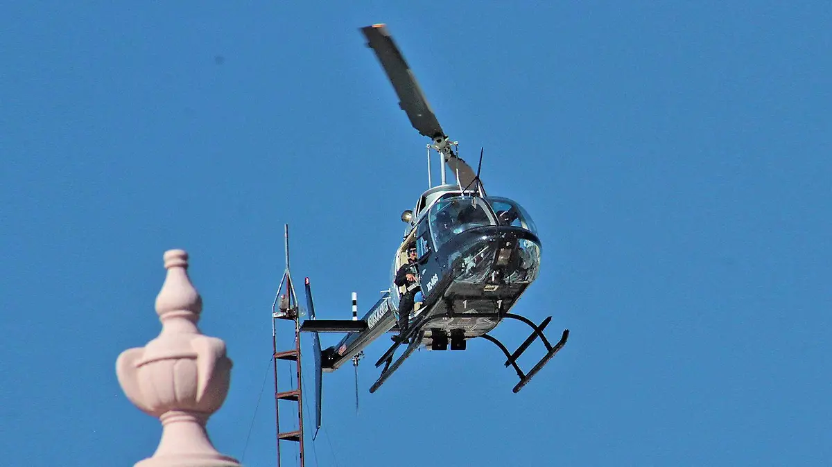 helicoptero de la policia
