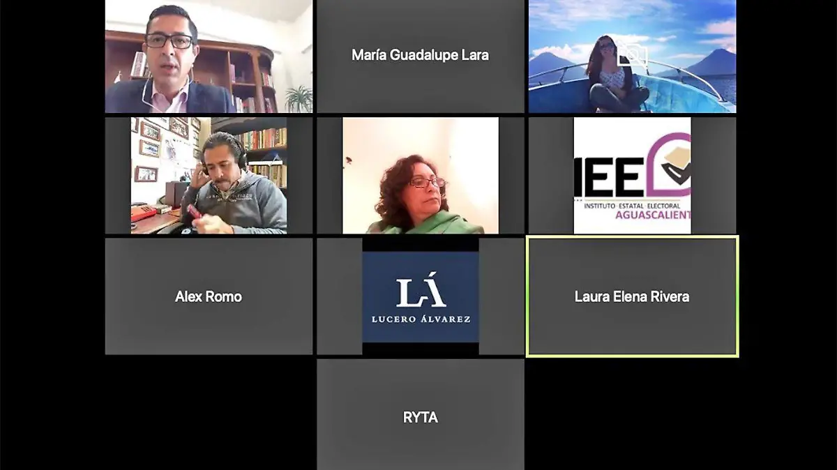 videollamada conferencia prensa IEE