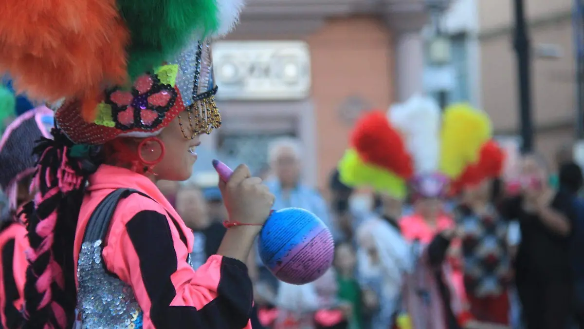 Danzantes peregrinación 