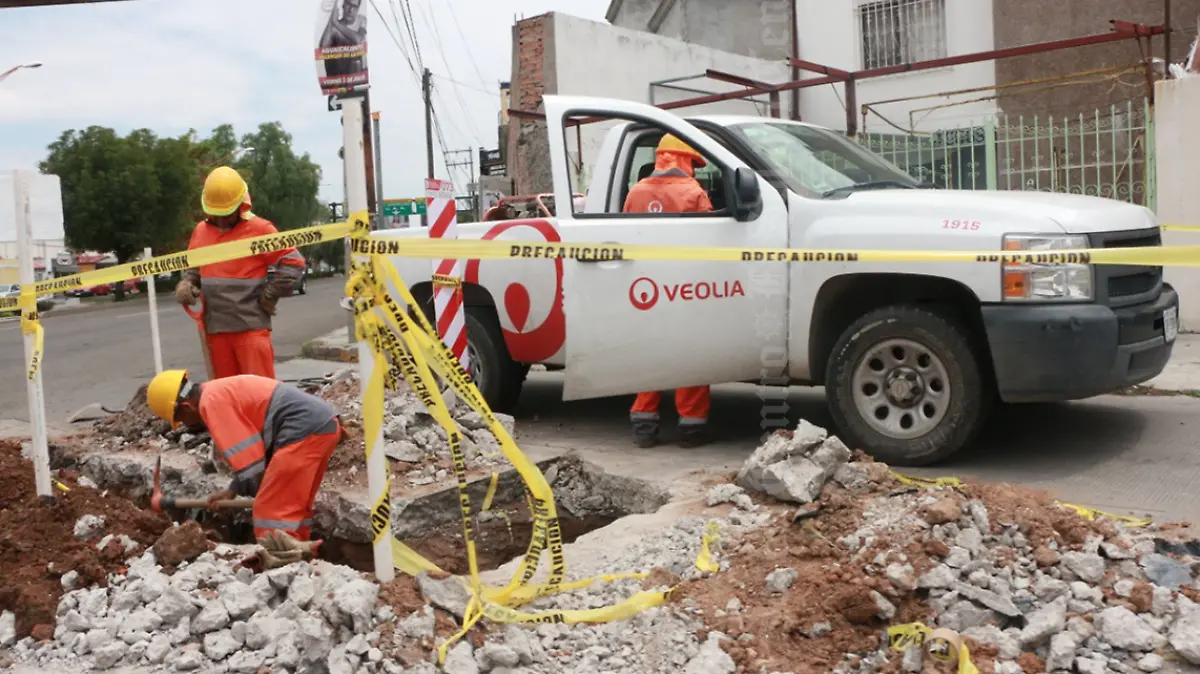 Trabajadores de Veolia