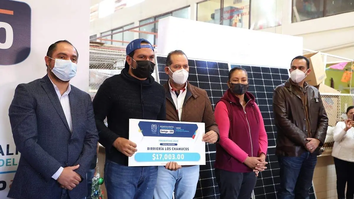 Entrega de paneles Rincón de Romos 2