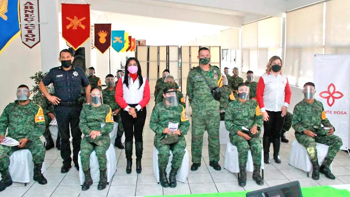 Militares e IMMA por la seguridad