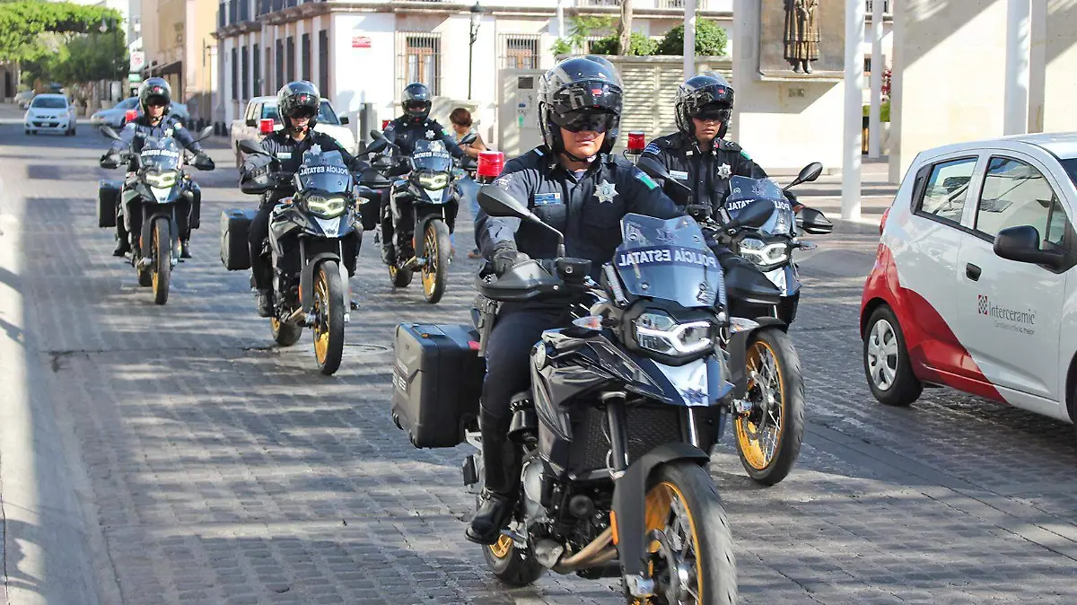 policias en moto 
