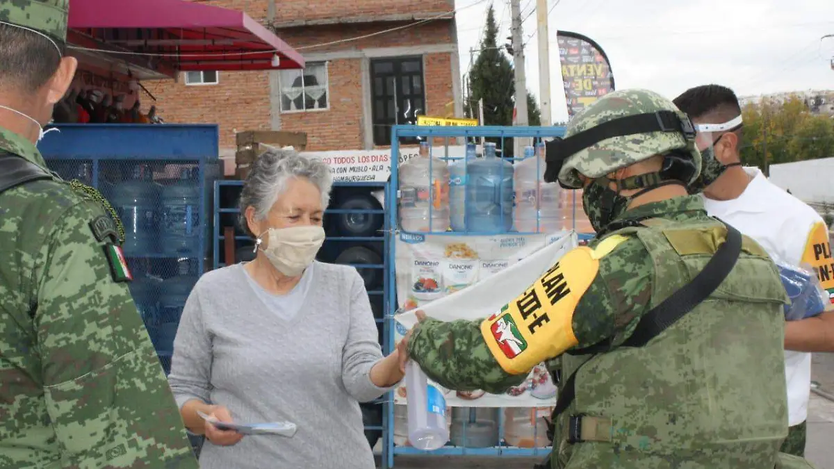 Ejército Plan DN-III-E Covid-19 Ags