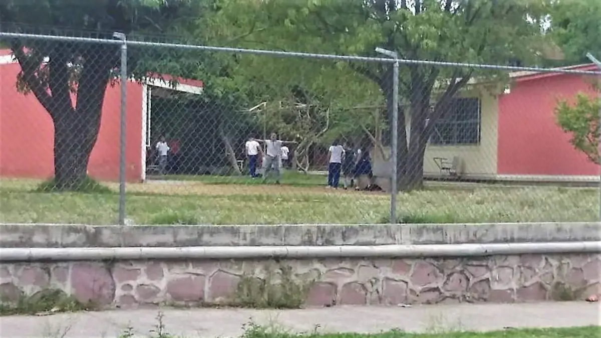 Niños peleando