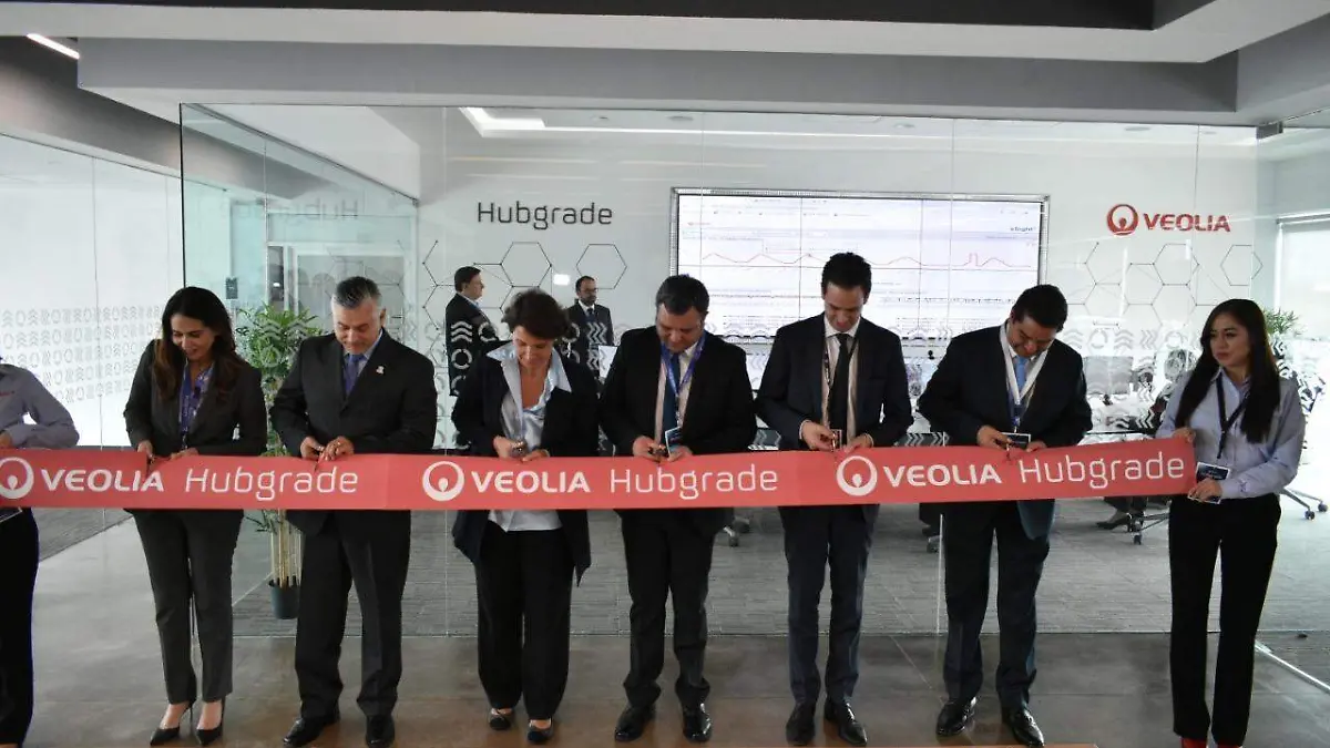Inauguración centro de monitoreo Veolia