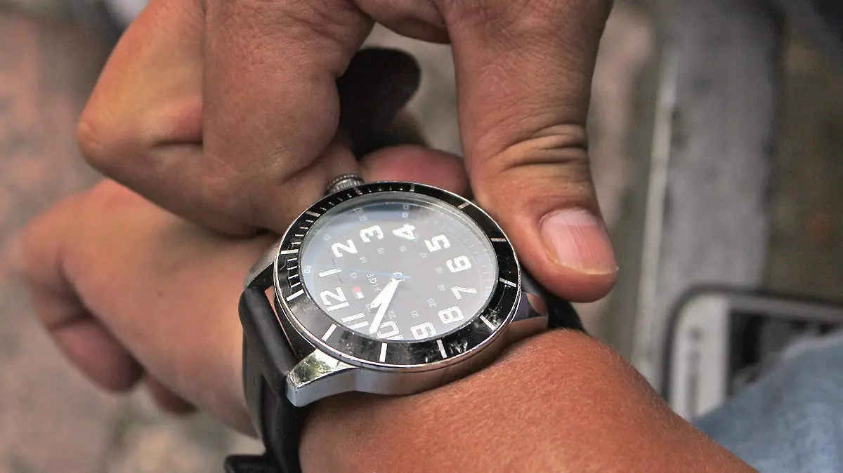 reloj de pulsera