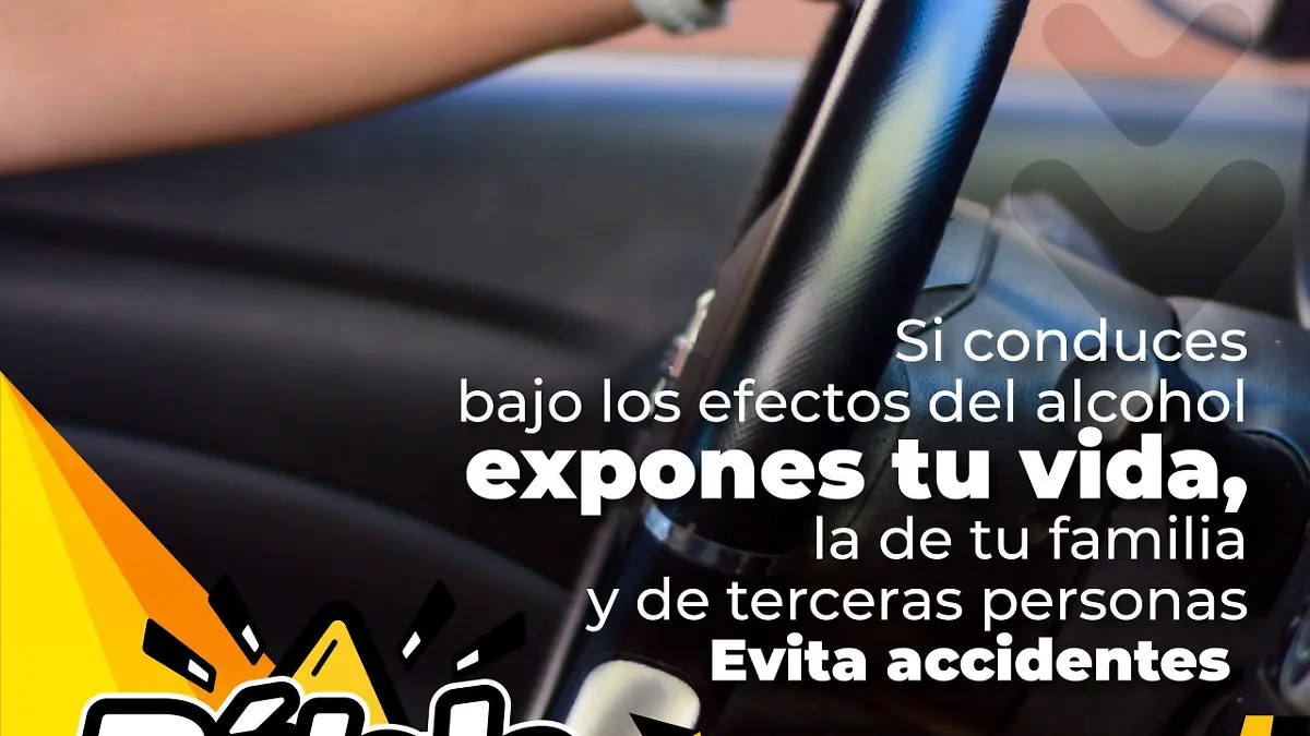 “Bájale a la velocidad y a los excesos”