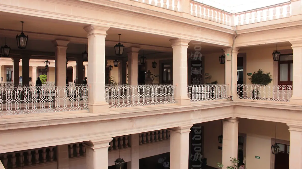 Interior Palacio Municipal Ags.