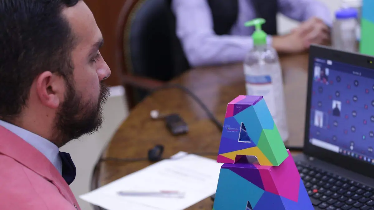 Conferencia de prensa virtual del municipio de Ags