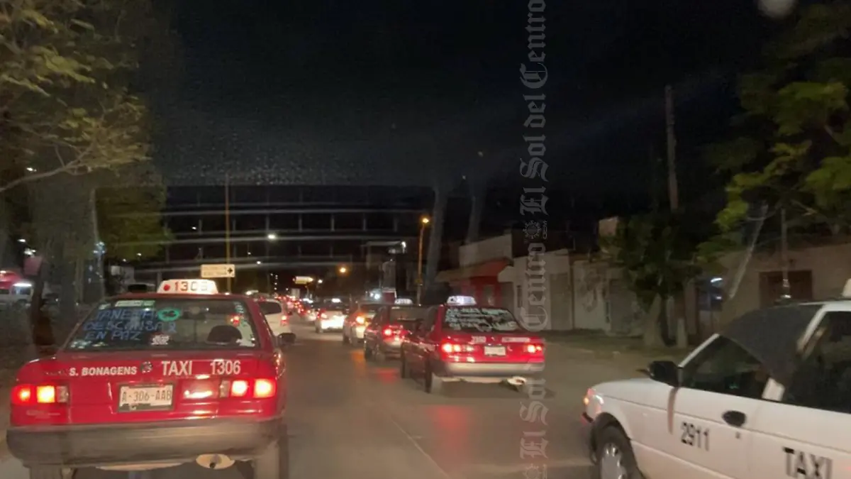 Manifestación de taxistas 6