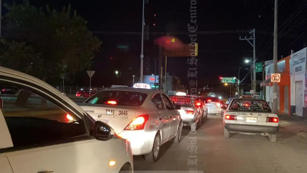Manifestación de taxistas 5