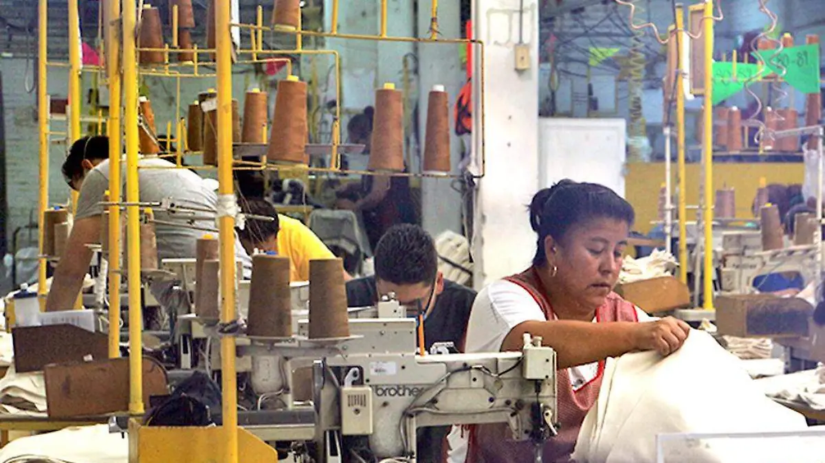 Trabajadora maquiladora