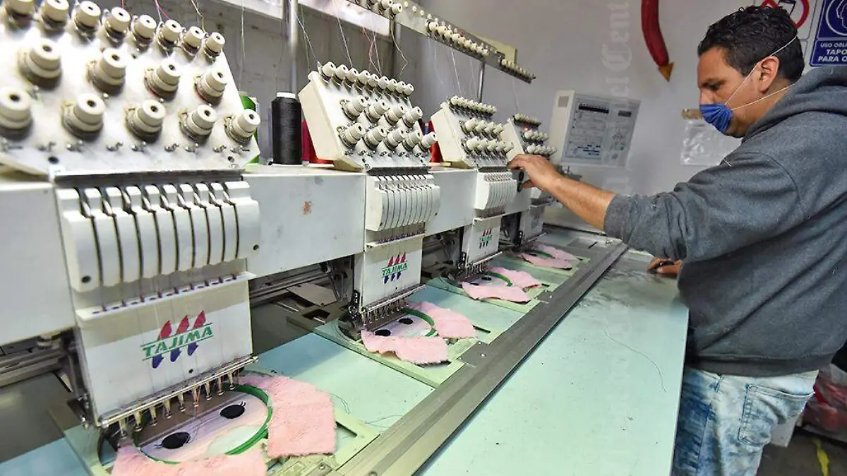Trabajador industria textil