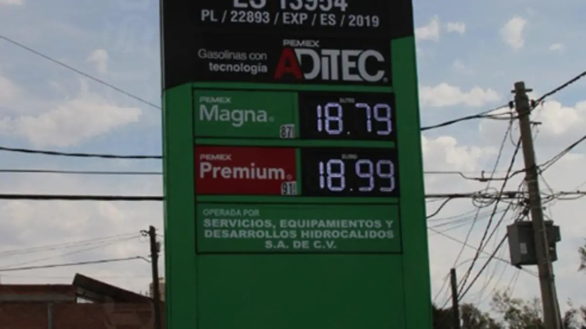Precio gasolinas 2
