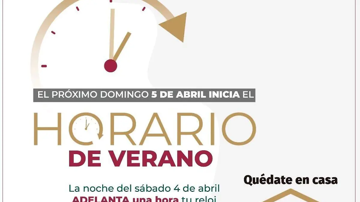 Horario de Verano 5 de abril del 2020