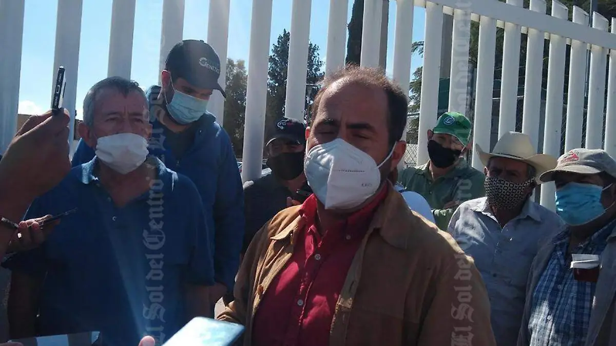 Lechero manifestante