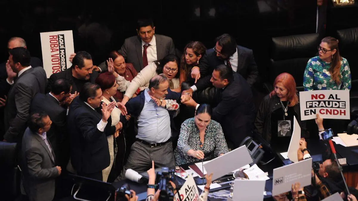 Toma de protesta de Rosario Piedra 2