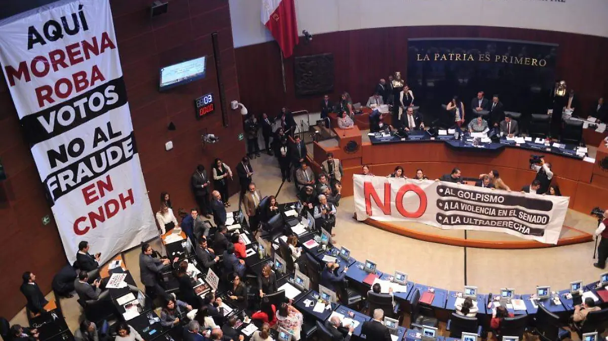 Toma de protesta de Rosario Piedra 3