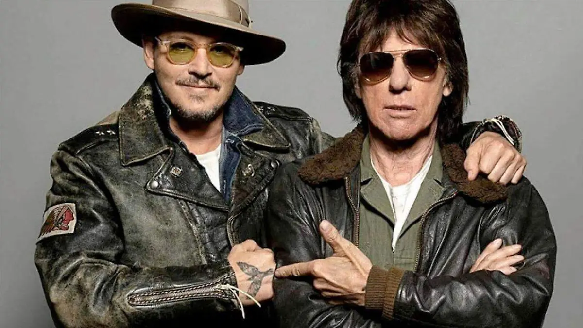 Johnny Depp y Jeff Beck