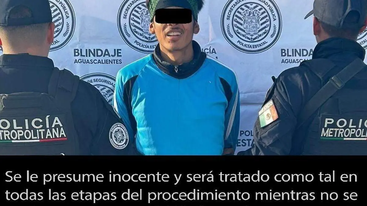 DETENIDO-VIOLENTO HOMBRE