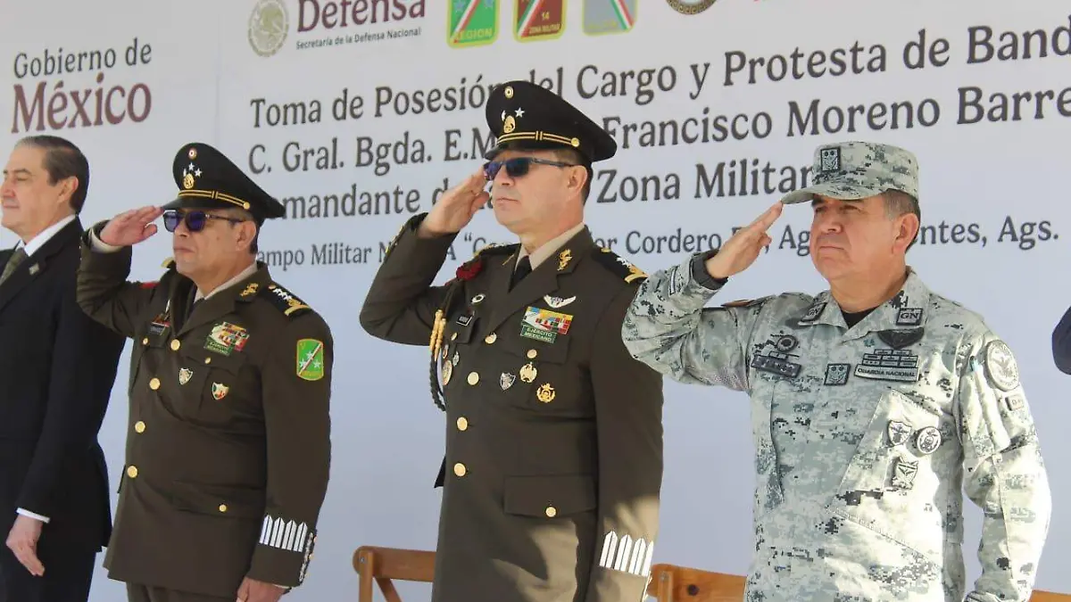 TOMA DE PROTESTA ZONA MILITAR