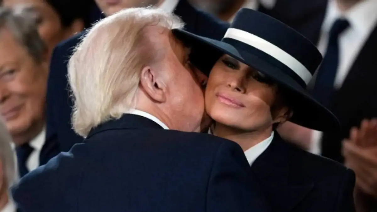 MELANIE TRUMP-DONALD TRUMP