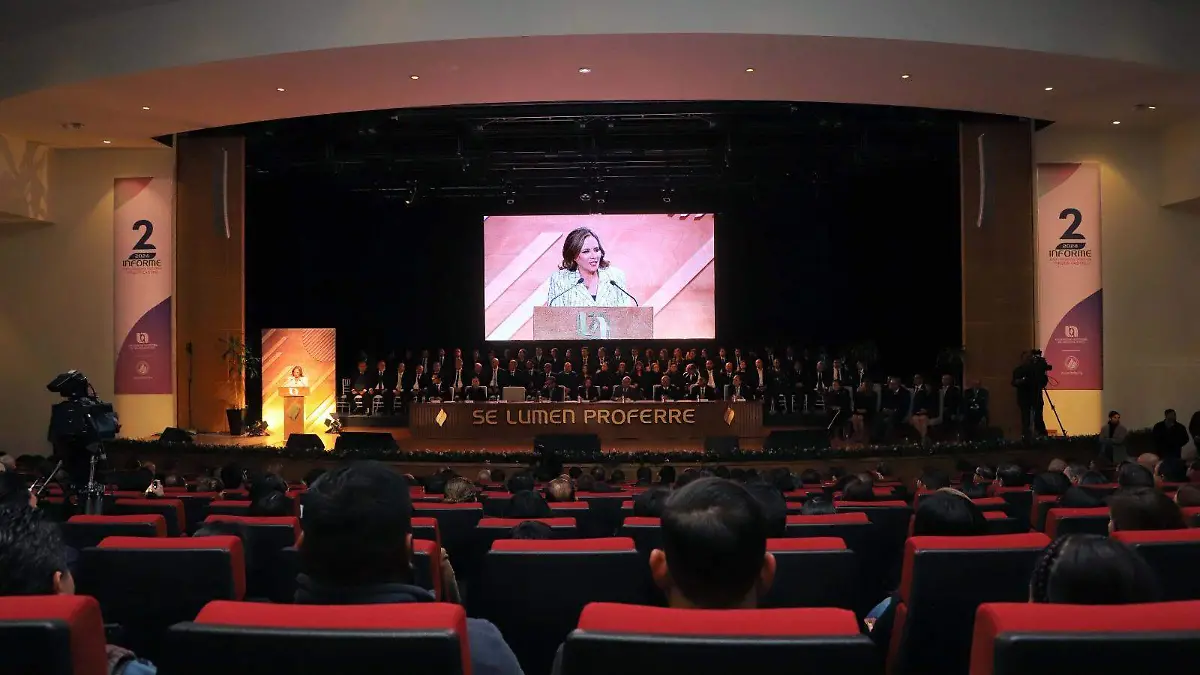 UAA-SEGUNDO INFORME-RECTORA