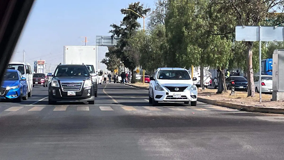 POLICÍA VIAL-AUTORIDADES-CAOS