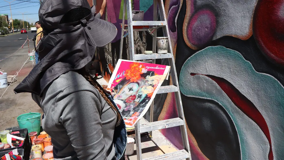 VAGABUNDO-PAYASO-MURAL