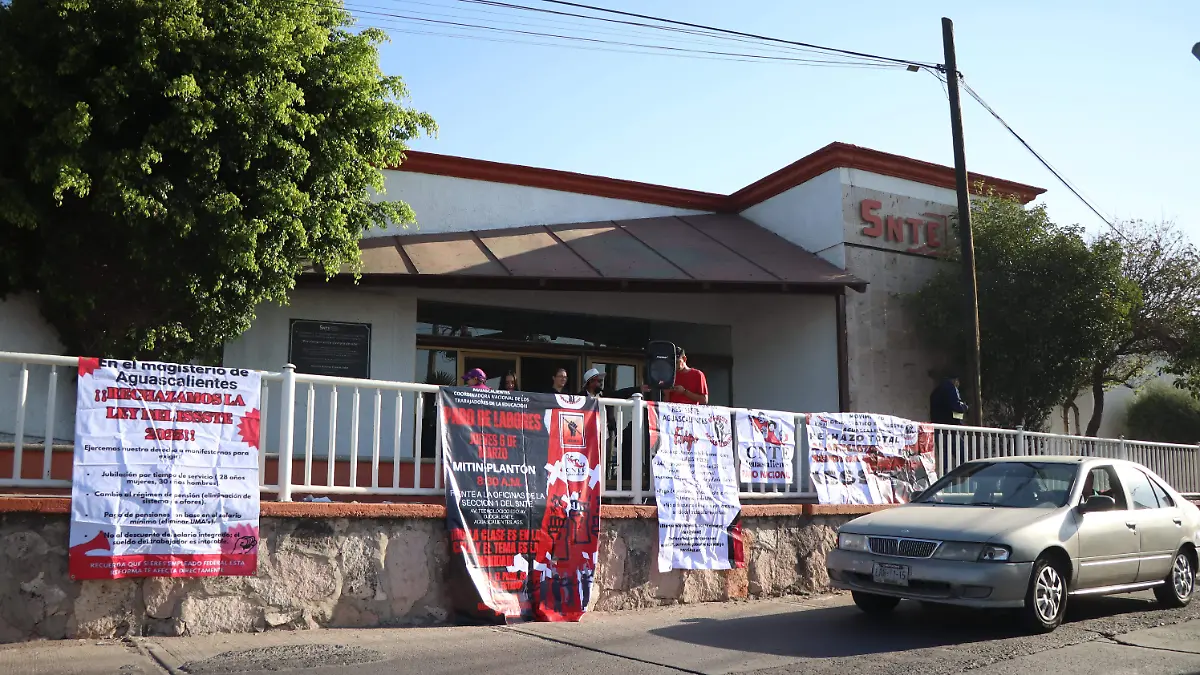 INTEGRANTES SNTE -MANIFESTANTES-PARO NACIONAL