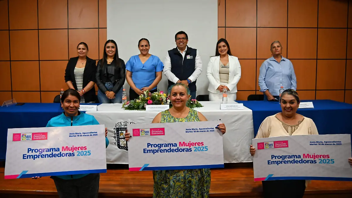 EMPRENDEDORAS-APOYOS-JESÚS MARÍA