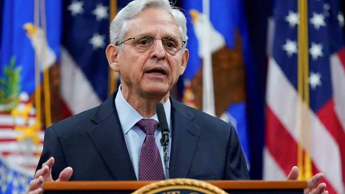 El fiscal general de Estados Unidos, Merrick Garland