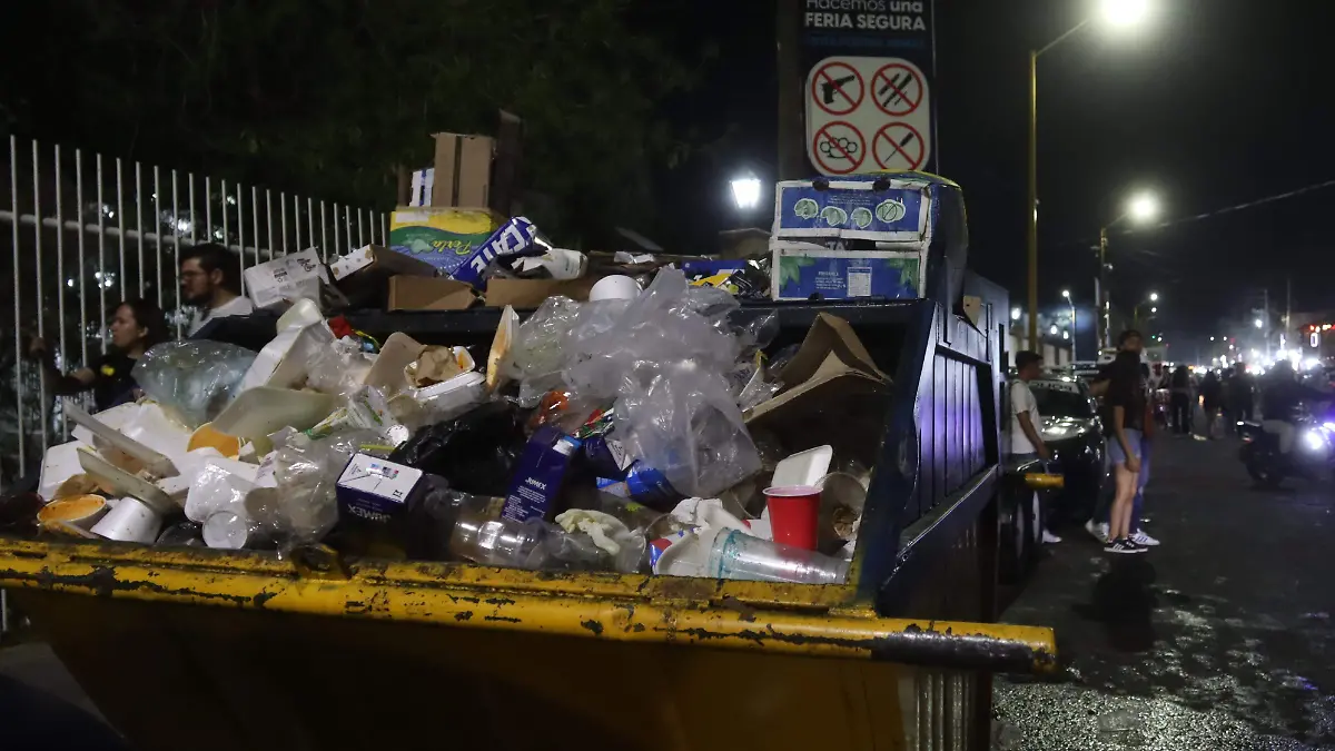 GENERACION DE BASURA-FERIA DE SAN MARCOS