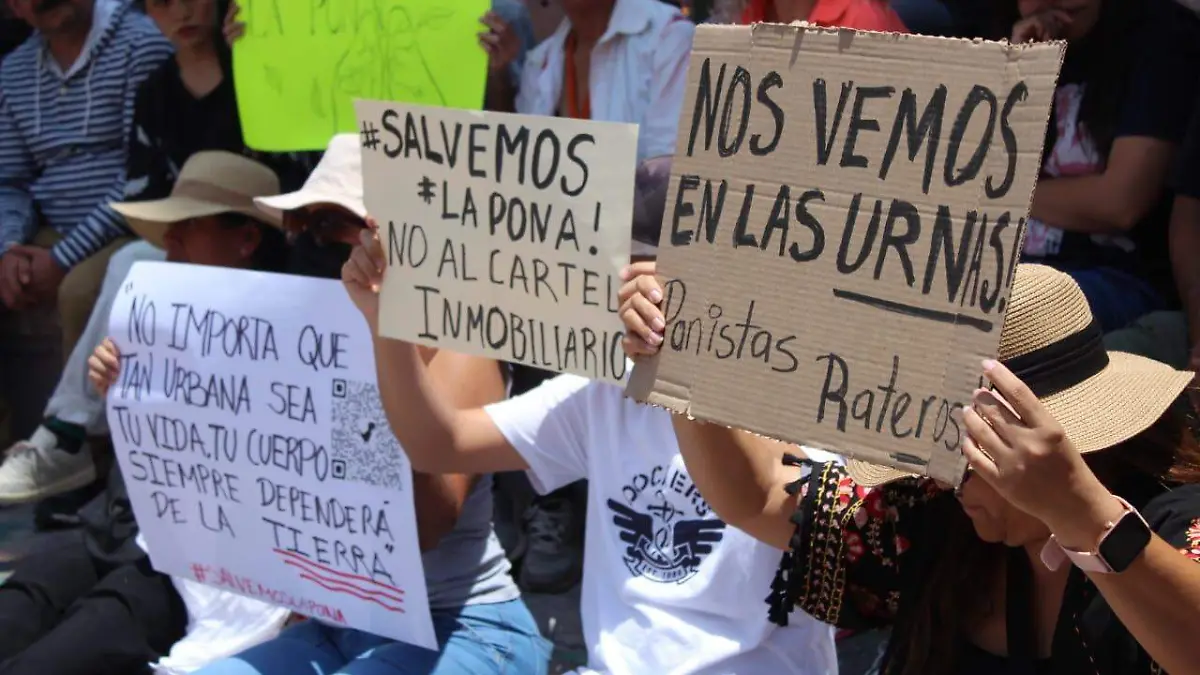 SALVEN LA PONA-MANIFESTACIÓN