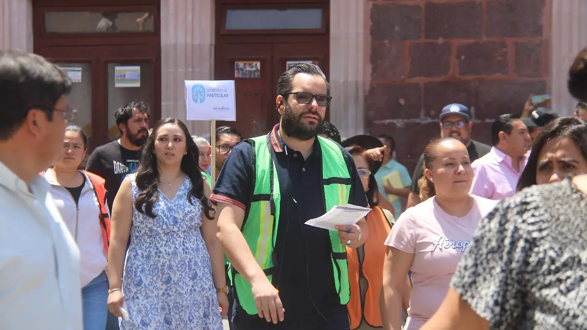 SIMULACRO-SISMO-PALACIO DE GOBIERNO
