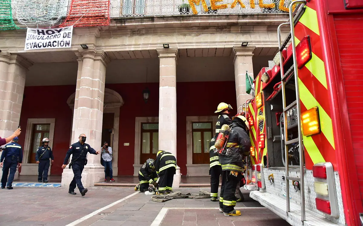 simulacro palacio municipal